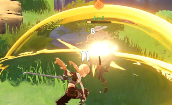 原神：戦闘中の操作キャラ切替えが楽しい[原神SS旅日記]