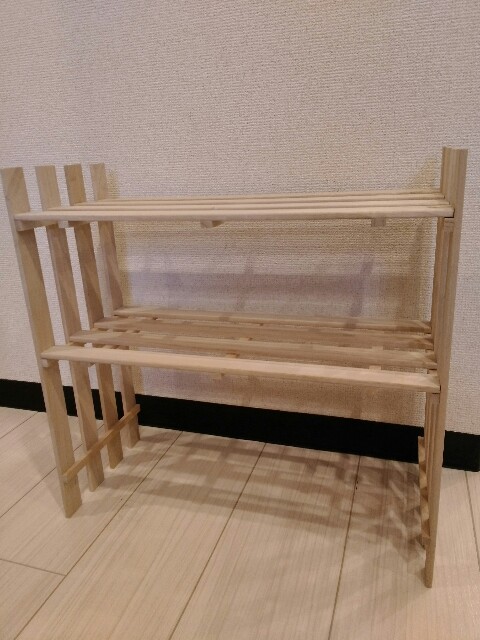 総額500円 100均すのこで靴棚を作ってみました Hobby Expander 総額500円 100均すのこで靴棚を作ってみました Hobby Expander