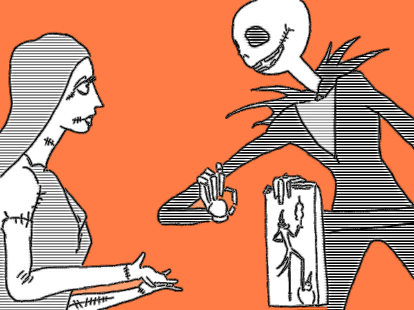 ハロウィンタウンの人々とクリスマス『ナイトメア・ビフォア