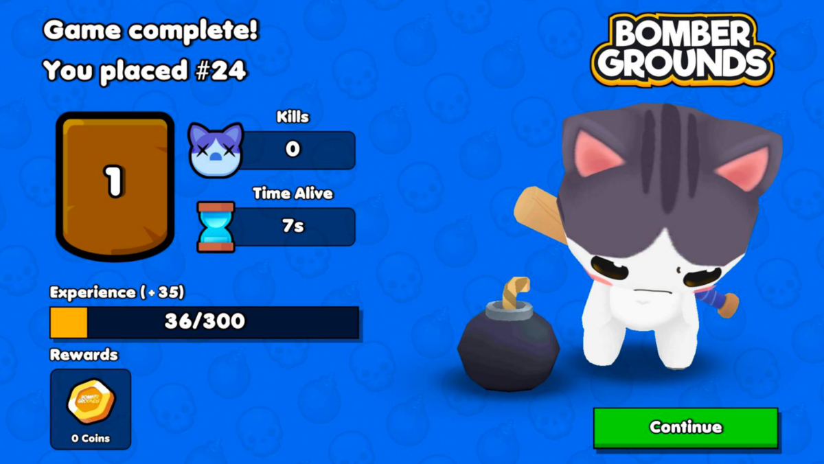 超かわいいどうぶつたちが私の周りにぽちぽち爆弾をおいていくの レトロボンバーインスパイア系 Bomberground Battle Royale ボンバーグラウンド バトルロワイアル Hokuogamecat