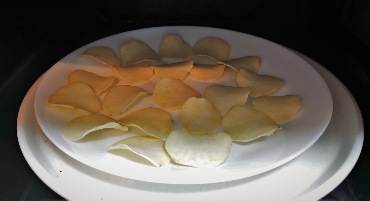 実験 どの焼き方が一番おいしい 油で揚げない手作り さつまいもチップス 柊ぱぱの一流パパへの道
