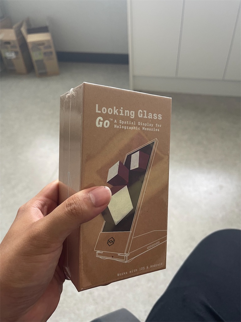 【新品未開封】Looking Glass Go 実機レポ】薄型軽量で持ち運べる裸眼立体視ディスプレイ