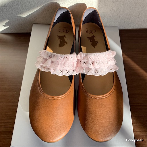 ゴムベルトバレエシューズ ディズニー チップ&デール ベルメゾン 口コミ レビュー