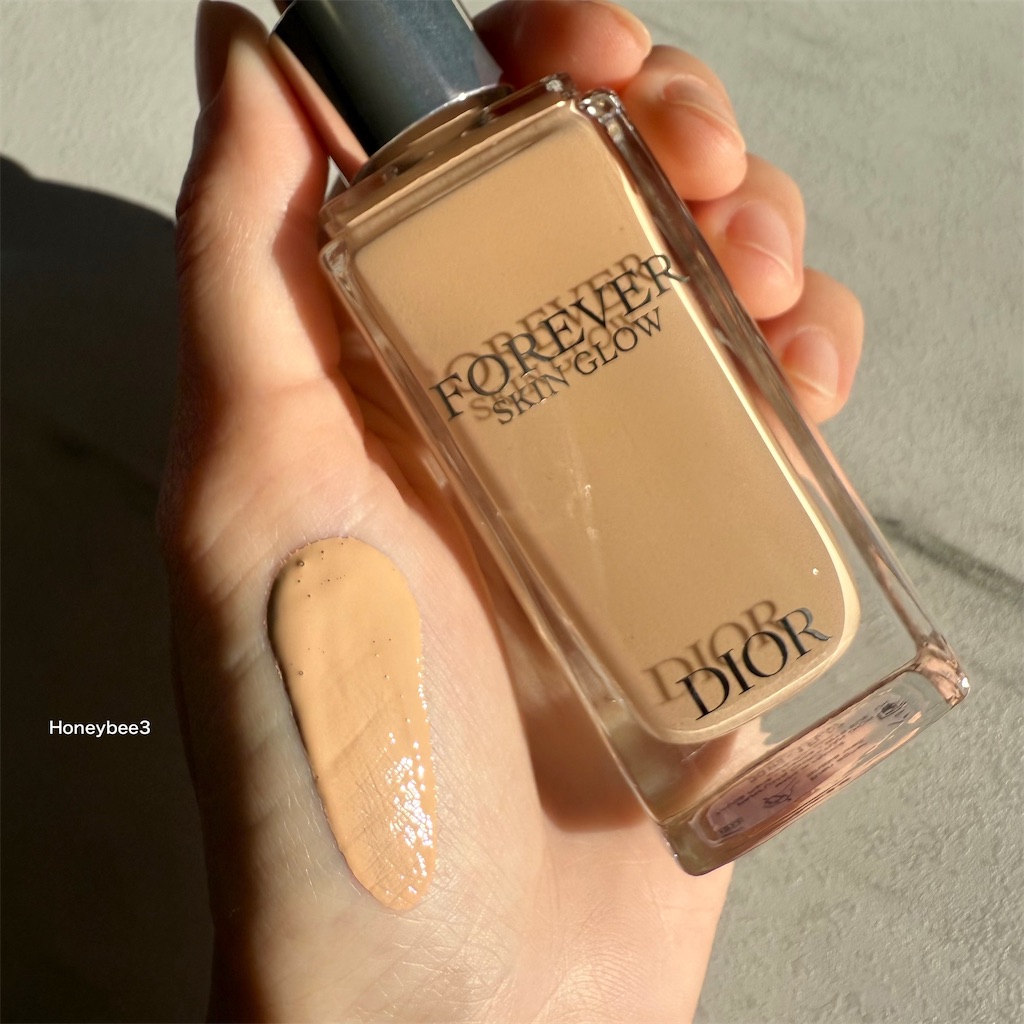 DIOR ディオールスキン フォーエヴァー フルイド グロウ 口コミ　レビュー　リキッドファンデーション　ベースメイク　デパコス