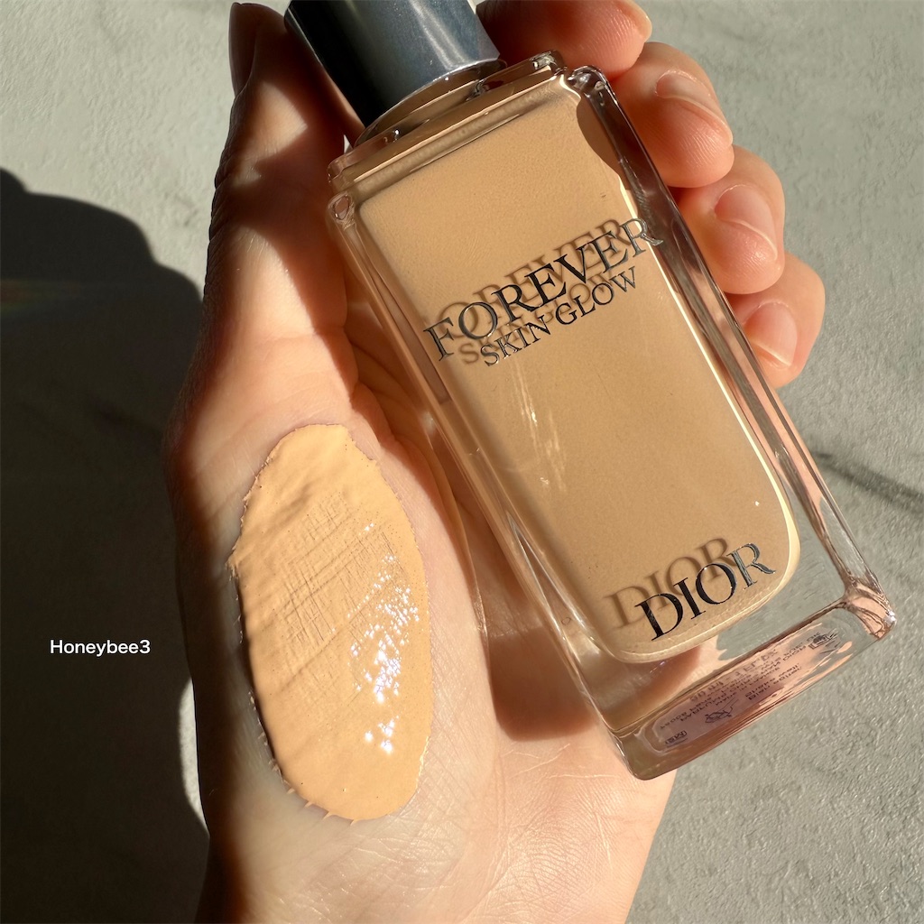 DIOR ディオールスキン フォーエヴァー フルイド グロウ 口コミ　レビュー　リキッドファンデーション　ベースメイク　デパコス