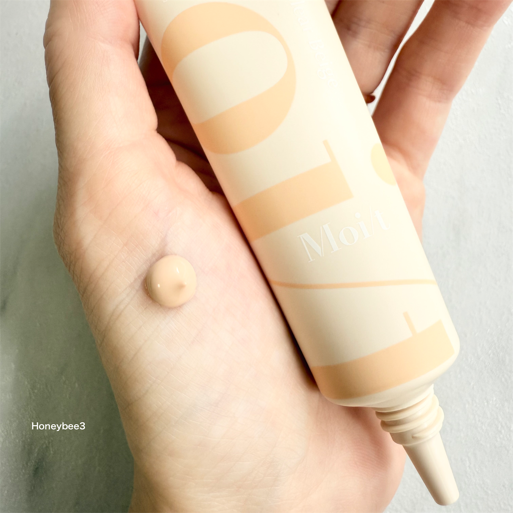 Moi/t（モイット） シアーモイストベース　01　クリアベージュ　口コミ　レビュー　評価　石けんで落とせる　UVカット　日焼け止め下地　化粧下地　プチプラ　ベースメイク