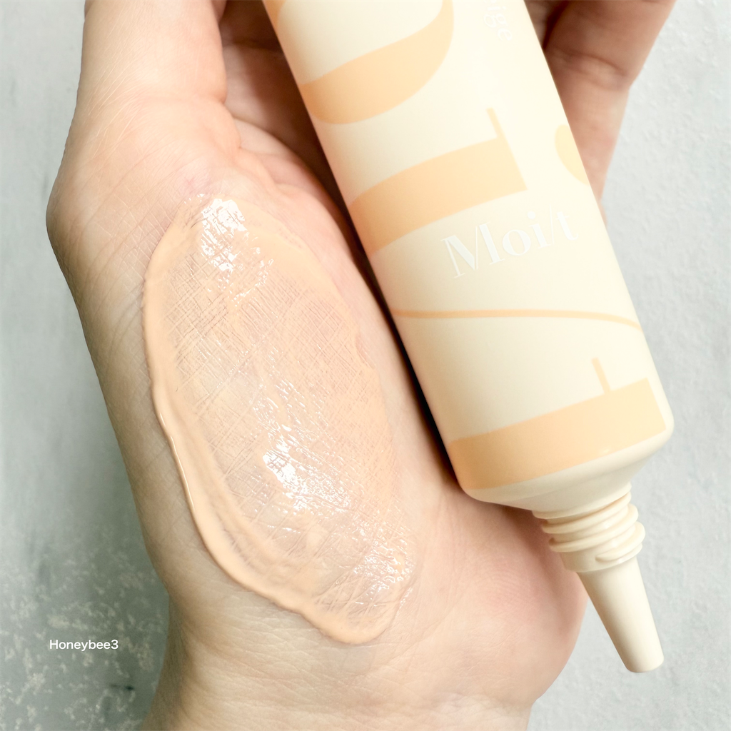 Moi/t（モイット） シアーモイストベース　01　クリアベージュ　口コミ　レビュー　評価　石けんで落とせる　UVカット　日焼け止め下地　化粧下地　プチプラ　ベースメイク