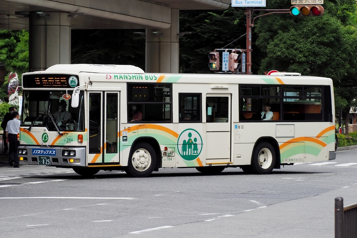 阪神バス 13-764 - Honsu_Show Bus Library