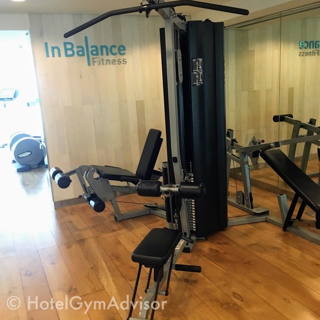 Lat pull down/seated row machine at Novotel Saigon Centre