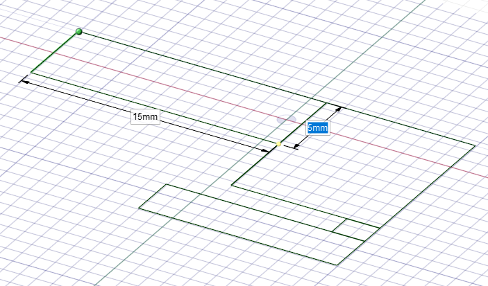 隙間部分のスケッチ図