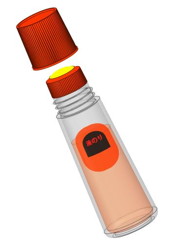 DesignSparkMechanicalで描いた液糊