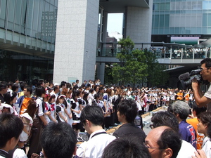 打ち水イベント＠秋葉原