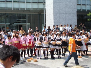 打ち水イベント＠秋葉原