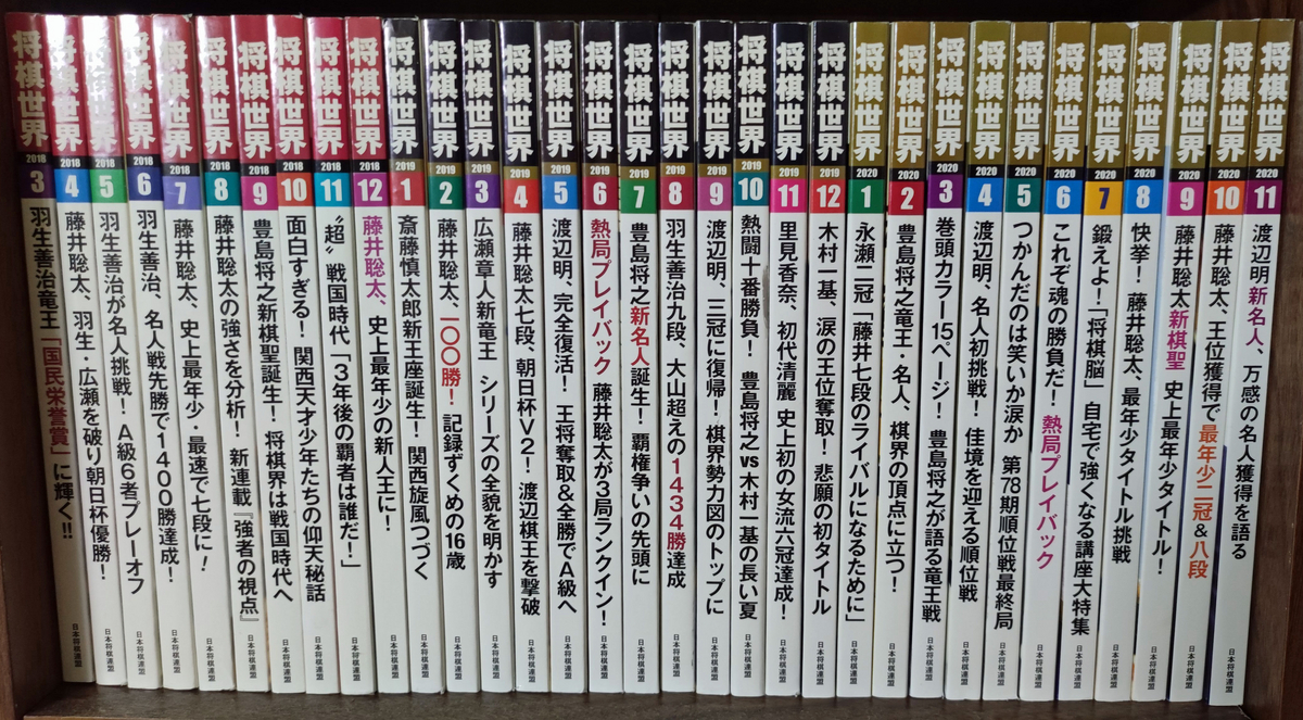 【新品未読】将棋世界　超貴重な10冊セット　藤井七冠　羽生永世七冠 新品未読】将棋世界 超貴重な10冊セット 藤井七冠 羽生永世七冠