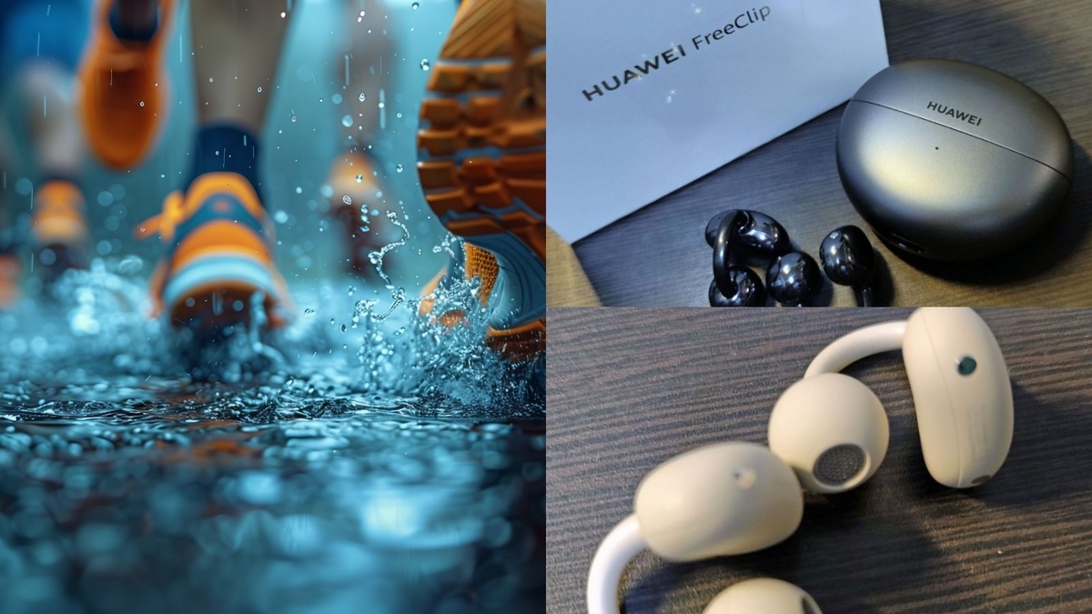 ずぶ濡れランと相性が悪い電子機器について。【HUAWEI FreeClip 編