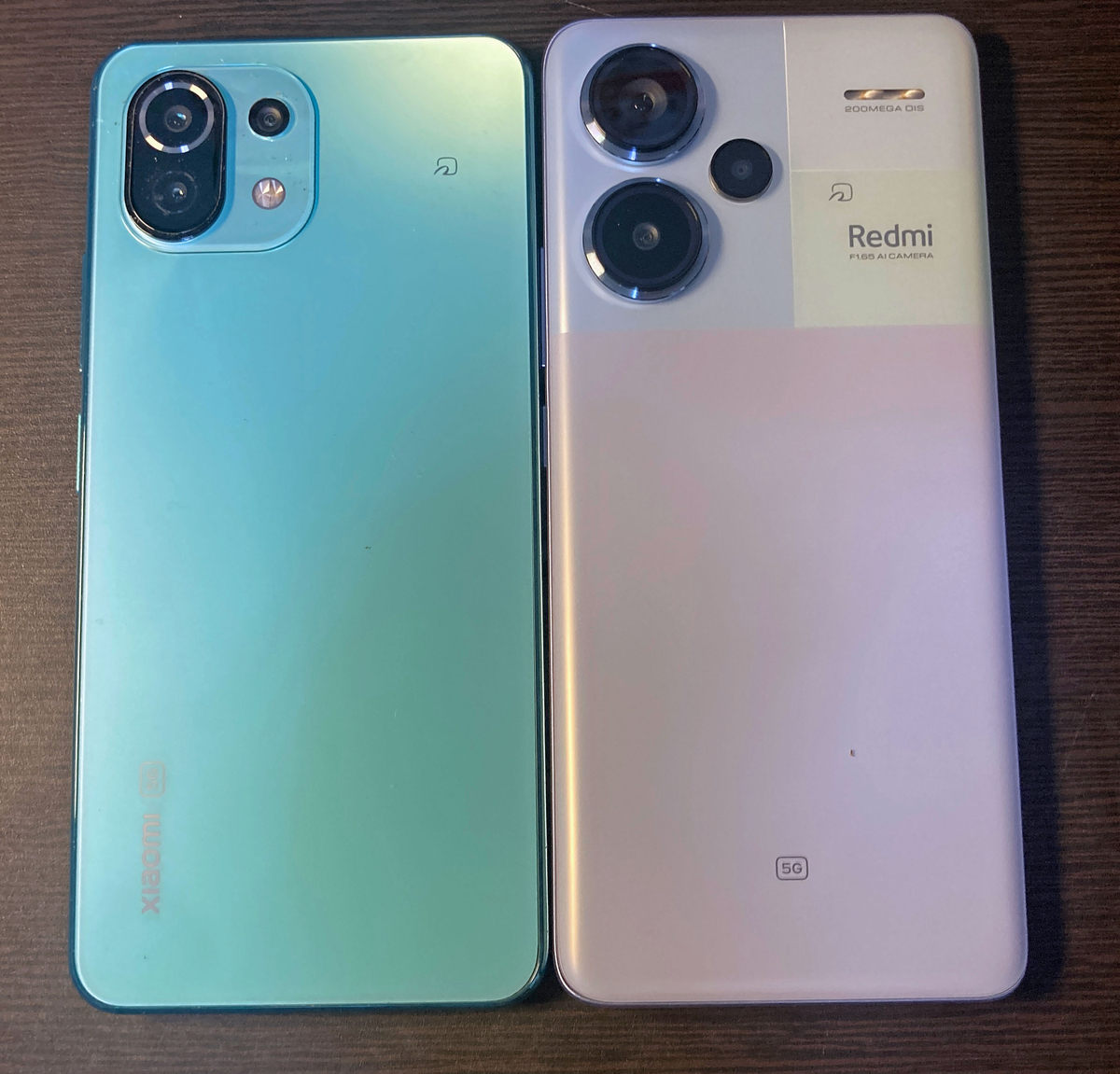 Xiaomi「Mi 11 Lite 5G」から「Redmi Note 13 Pro＋ 5G」に