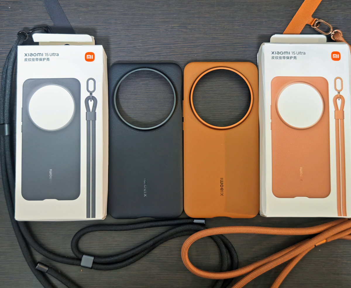Xiaomi 15 Ultra用の純正レザーケースが素敵すぎる