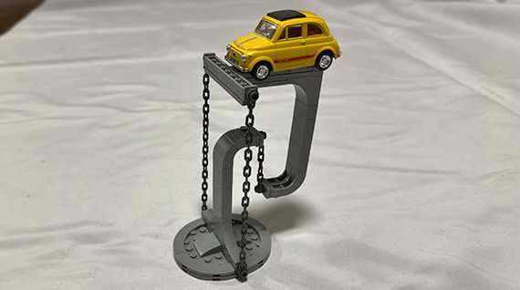 テンセグリティ　オブジェクト 宙に浮いて見えるテンセグリティ構造が体感できるブロックを買った