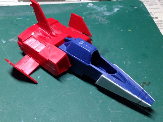 1/72 RX-78コアファイター - イムハタの飛行機製作ブログ✈︎