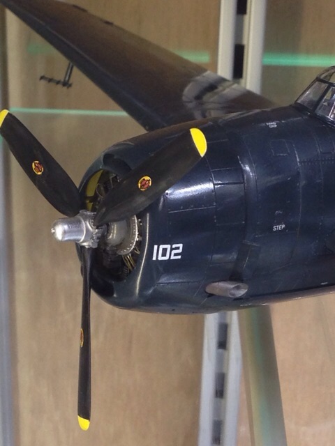 TBF-3 アベンジャー 1/48 アキュレイトミニチュア 完成 - イムハタの