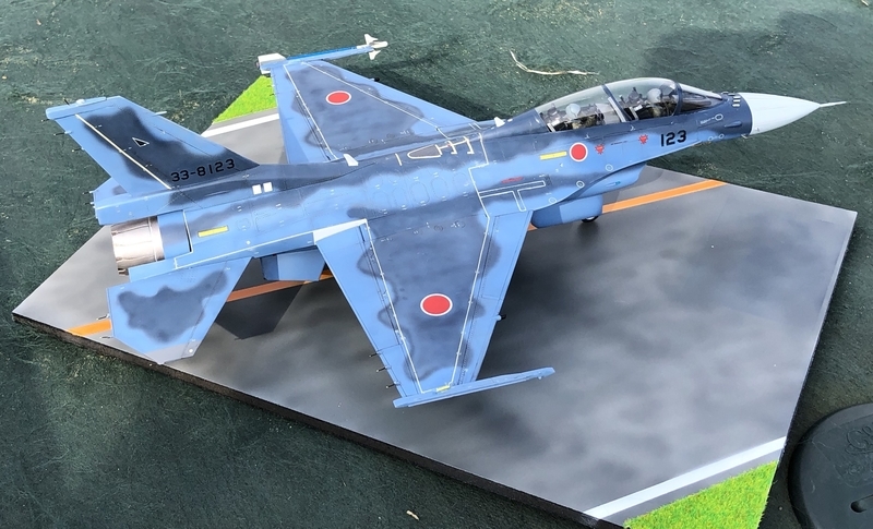 ハセガワ F-2B 1/48 完成！ - イムハタの飛行機製作ブログ✈︎