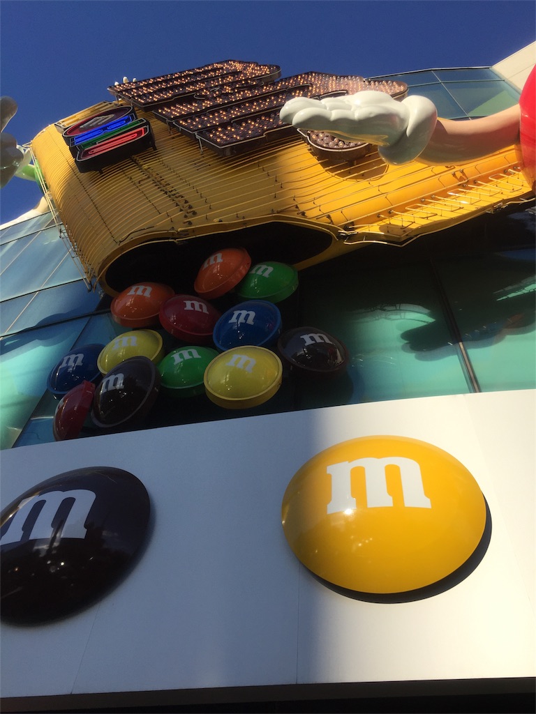 f:id:IMURUTA:20170823232820j:image ラスベガスのM&M's World