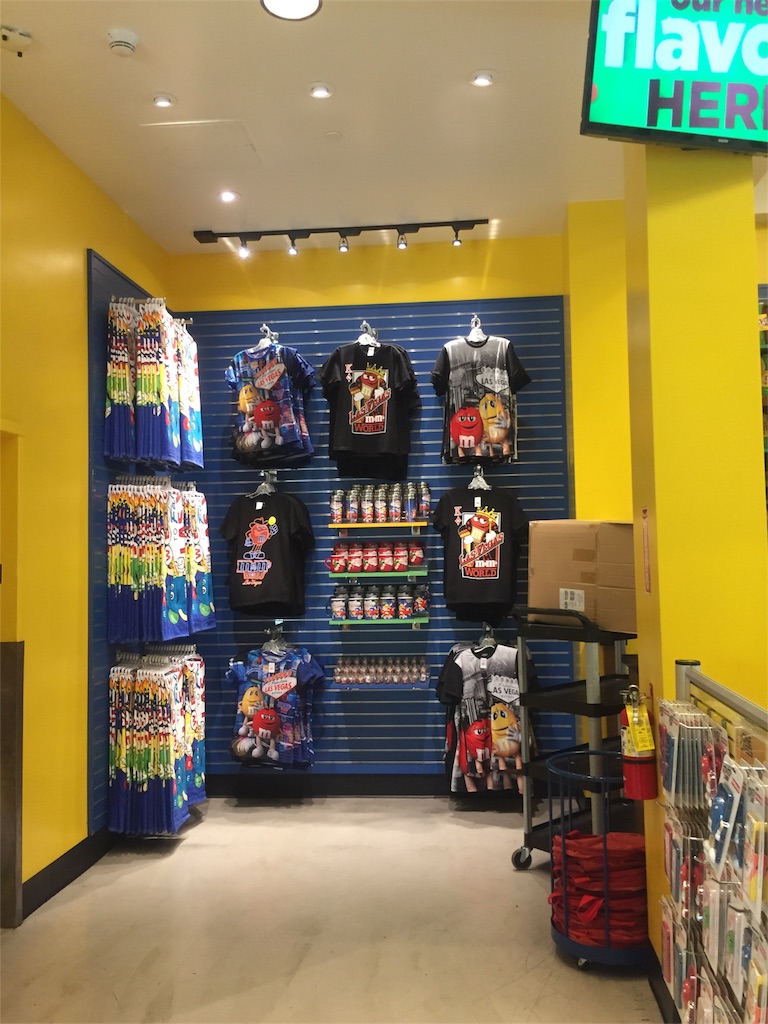 f:id:IMURUTA:20170823234519j:image ラスベガスのM&M's World