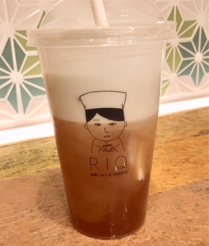 f:id:IMURUTA:20181119233034j:image 抹茶カフェRIQ(リキュウ)でチーズティーを飲んでみた|札幌狸小路で話題のスイーツ