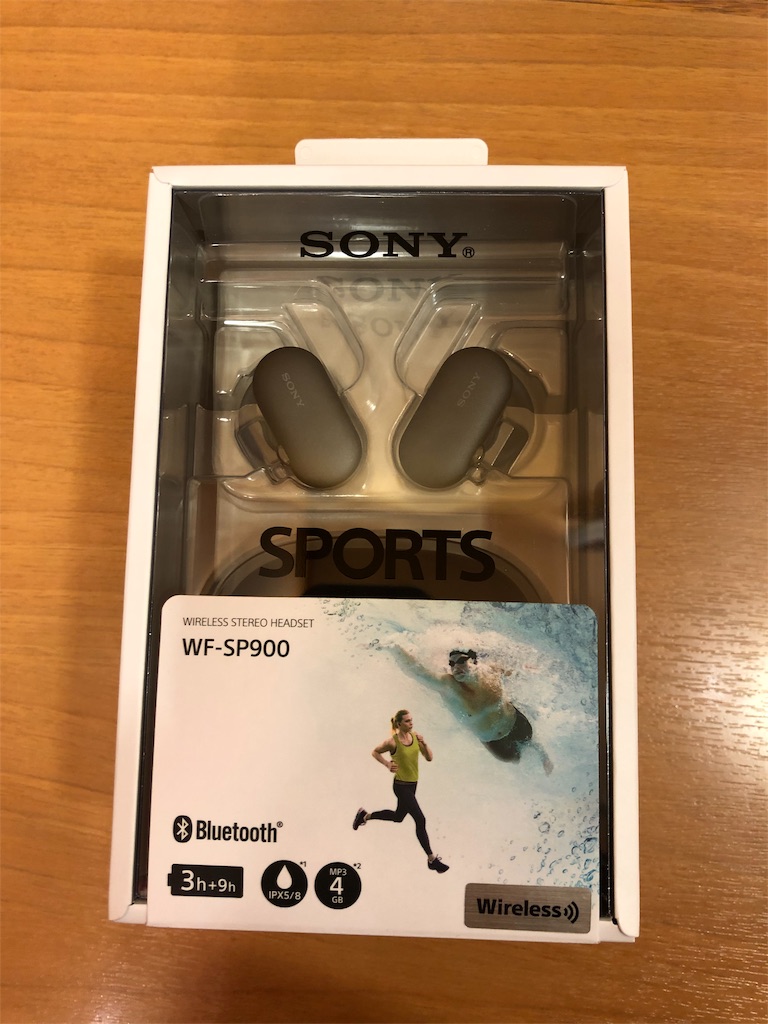 f:id:IMURUTA:20190113214947j:image WF-SP900ソニーのワイヤレスイヤホンすごすぎ!簡単に使える次世代機