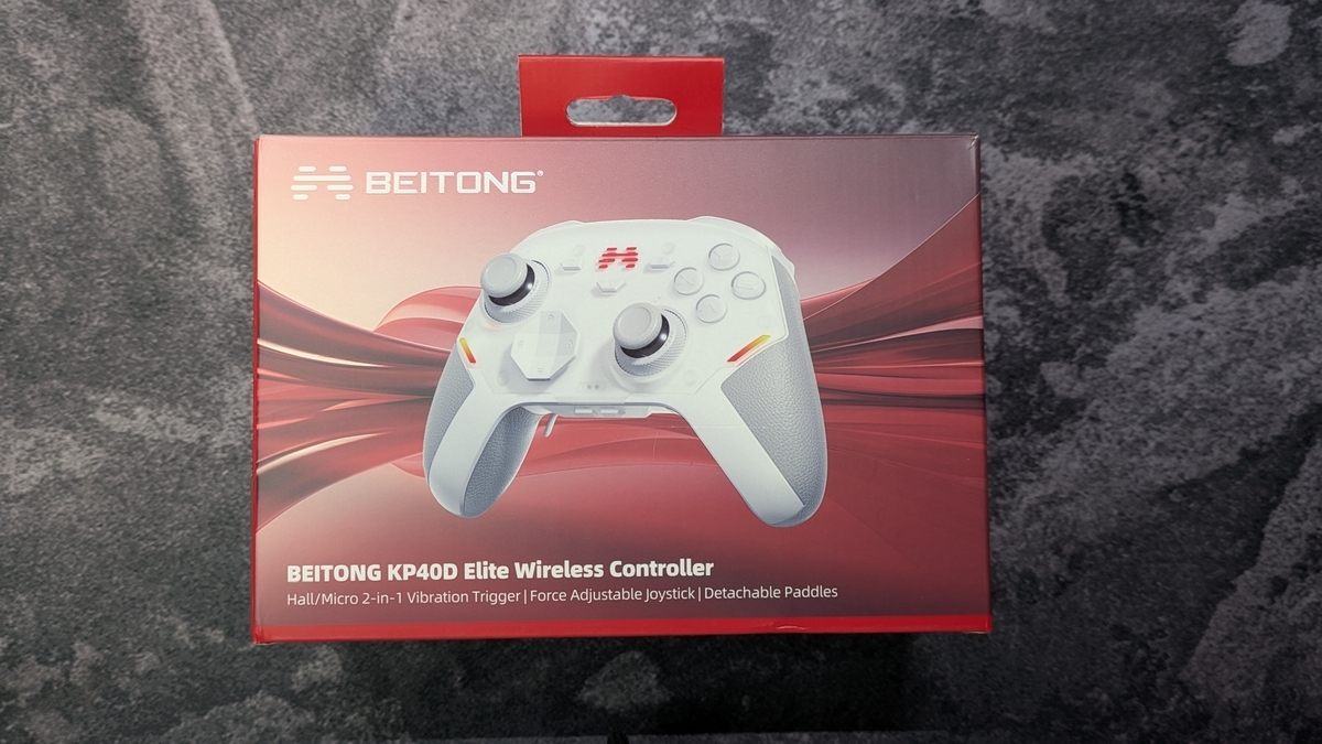 BEITONG「KP40D」は、使いやすさ抜群の超快適コントローラーだった！技