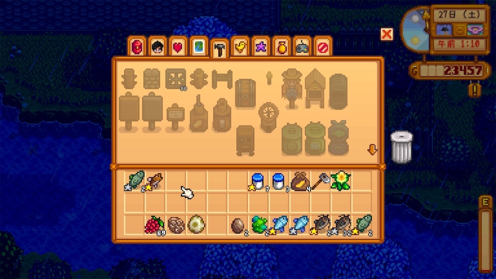 スタバレ日記② 1年目 春-3【Stardew Valley(ver1.6) / Switch版