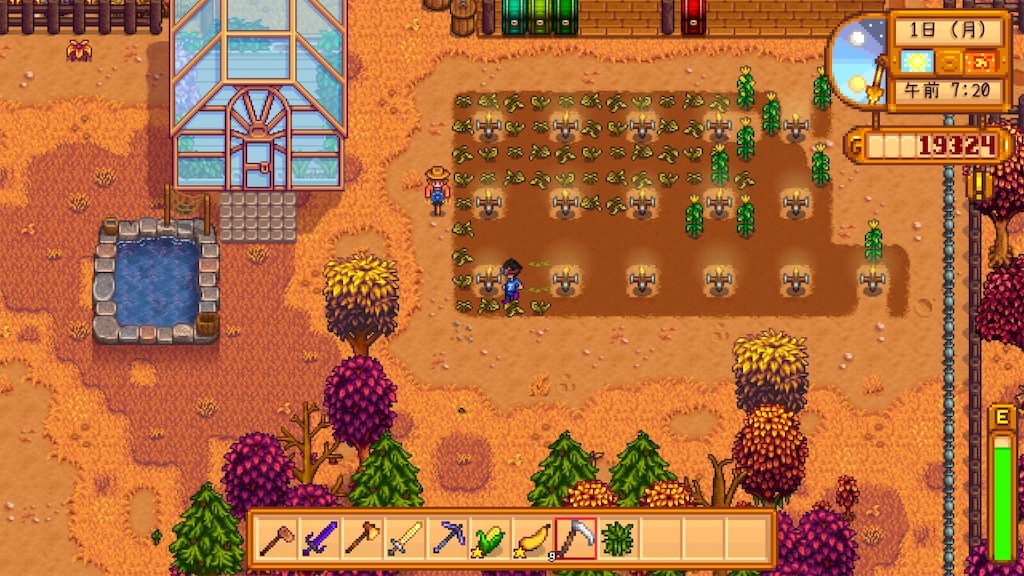 スタバレ日記② 1年目 秋-1【Stardew Valley(ver1.6) / Switch版