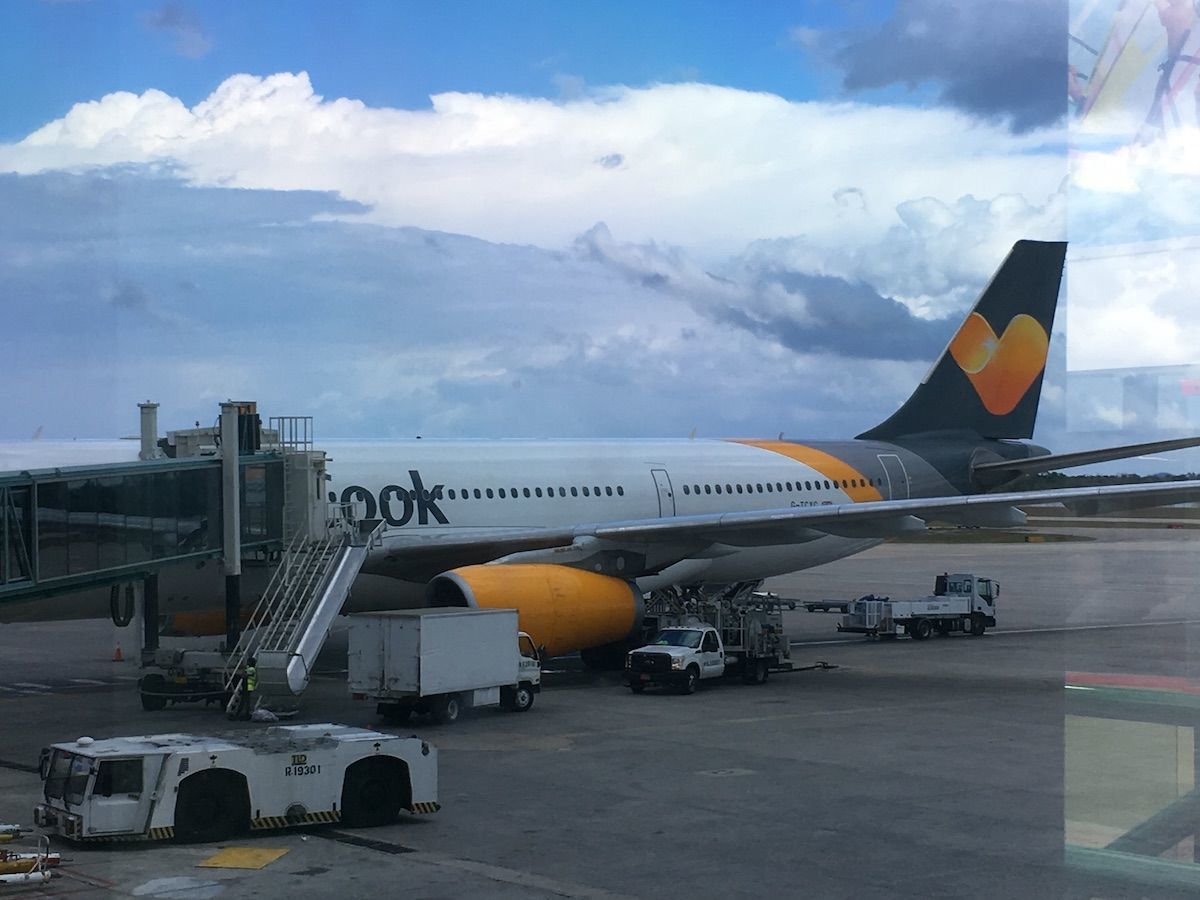 Thomas Cook aeroplane