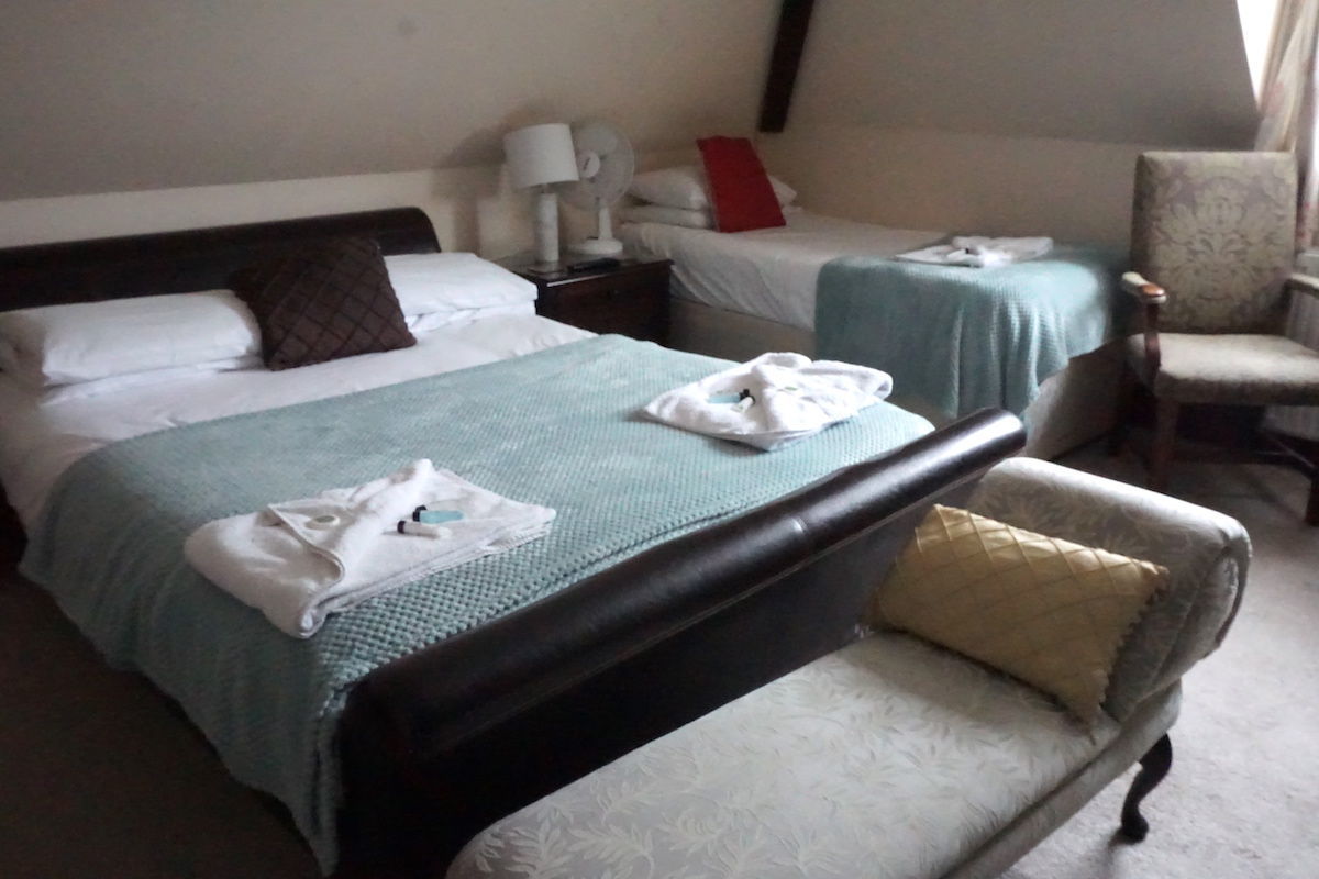 a room at The George Hotel Portsmouth