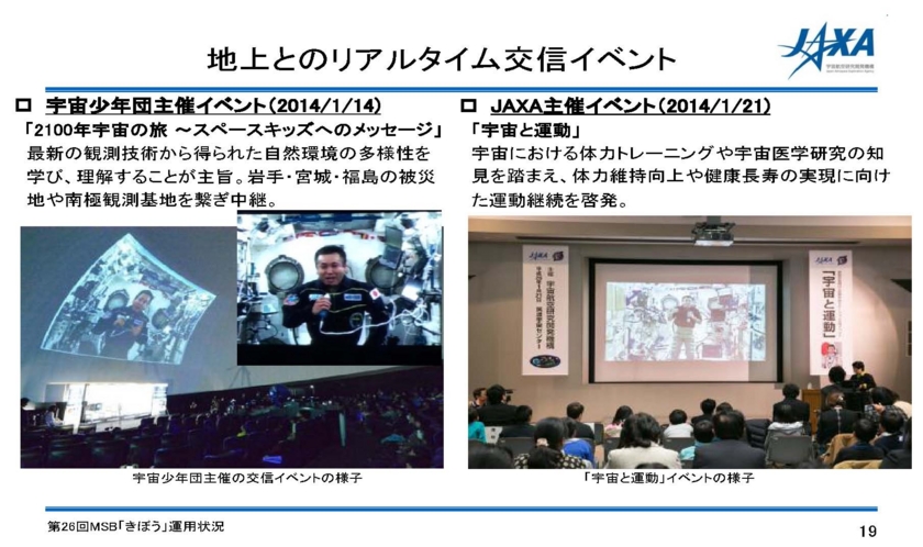 第26回ISSミッションステータスブリーフィング