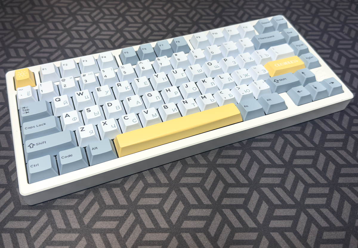 とっても rainy な Rainy75 - 着せ替えキーボード
