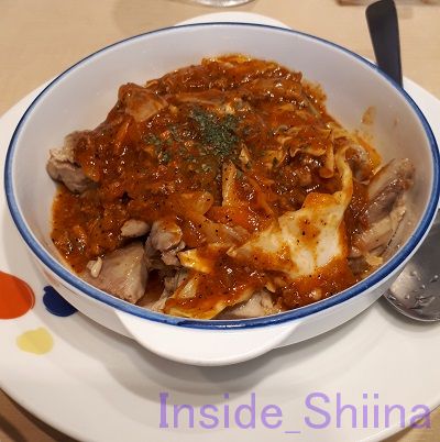 ケイジャンチキン定食