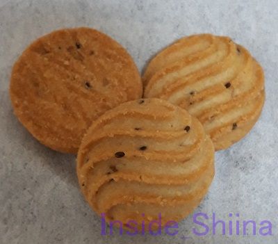 ブランとチアシードのクッキー見た目