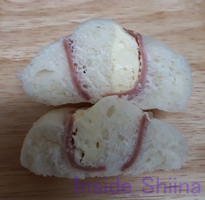 チーズとハムのロール中身