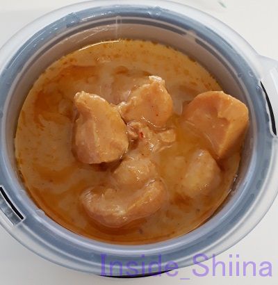 いなばチキンとタイカレー(イエロー)