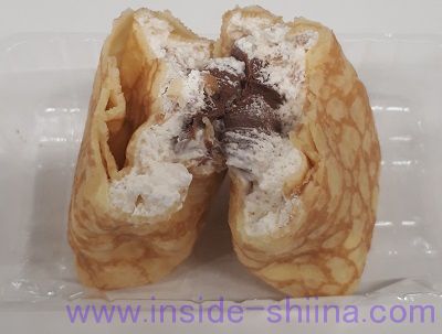 糖質を考えた生チョコクレープ見た目