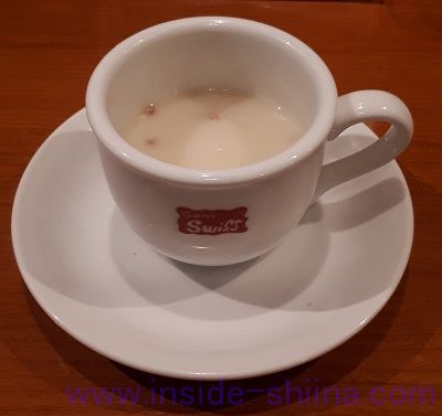 グリルスイス（銀座スイス）のカップスープ