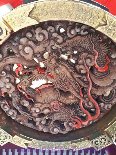 風雷神門の大提灯の底