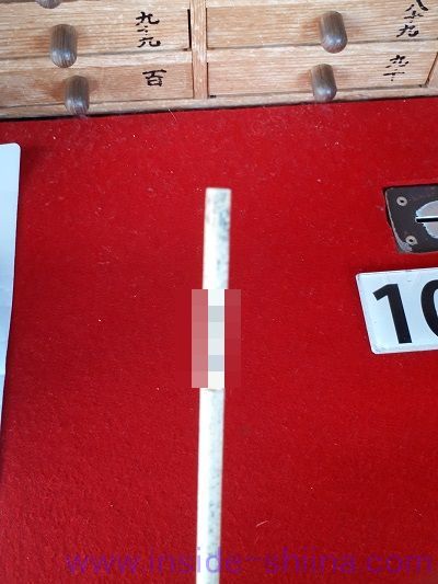 浅草寺観音籤棒