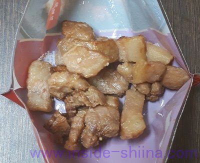 豚バラにんにく醤油焼き見た目