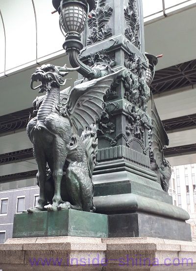日本橋 麒麟の像