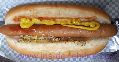 ホットドッグ(ミニストップ)マスタード追加