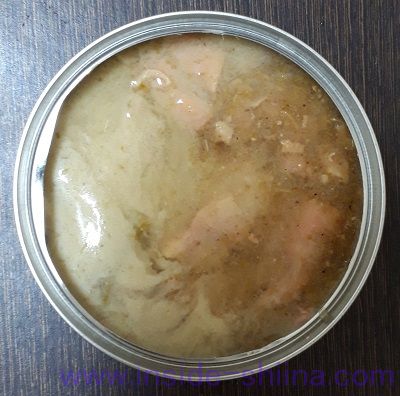 いなば チキンとタイカレーグリーン中身