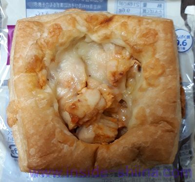 ブランのチーズタッカルビ風デニッシュ見た目
