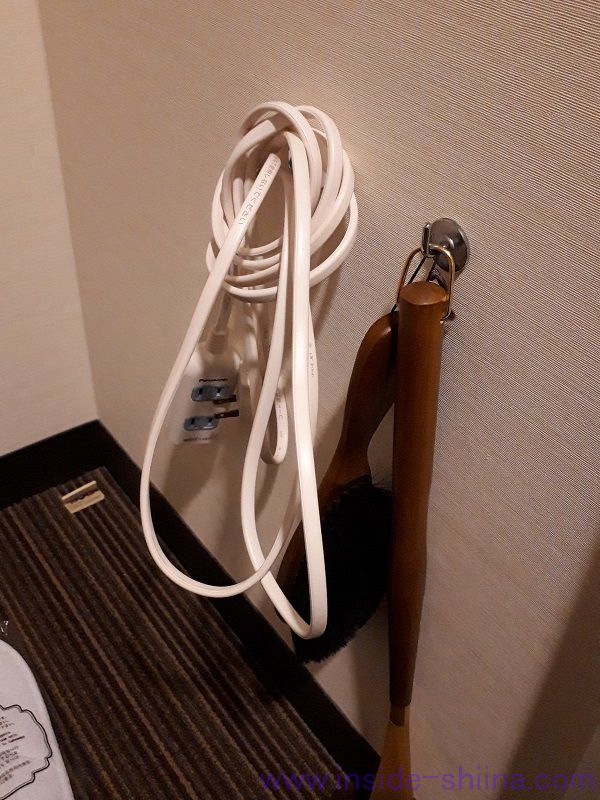 ジュラクステイ新潟の延長ケーブル